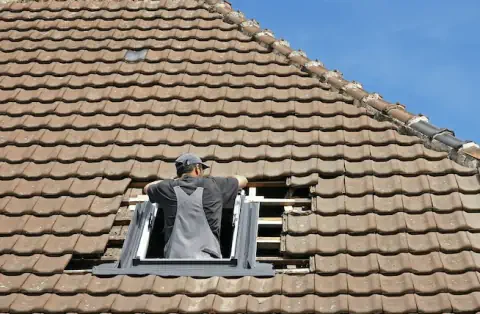 Pose de velux - Yzeron